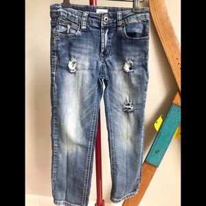 HUDSON JEANS Boys Distressed Slim Jeans size 5